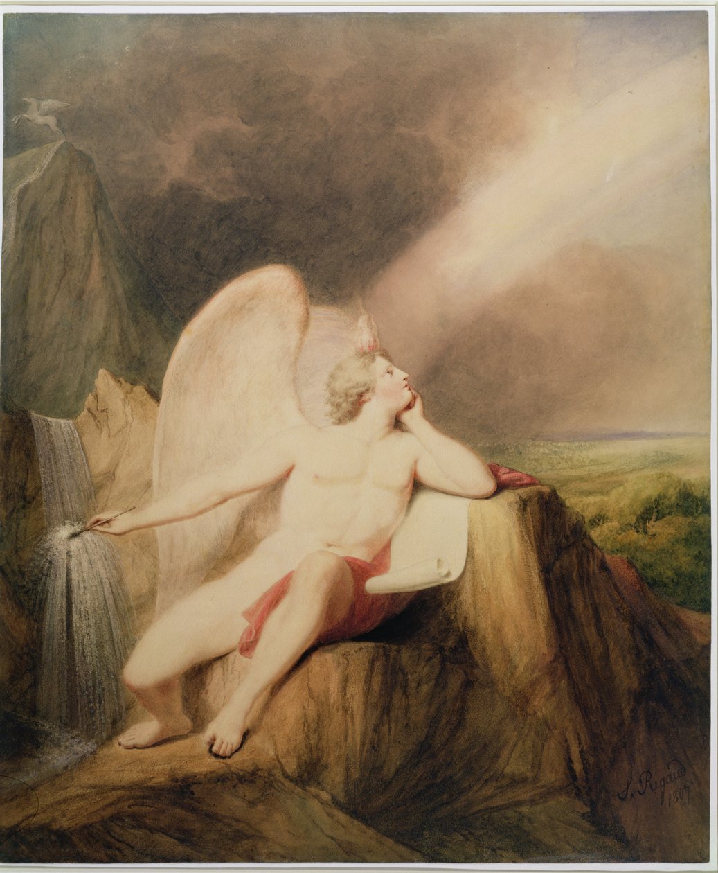 De kunst van het schilderen, 1807 door John Francis Rigaud