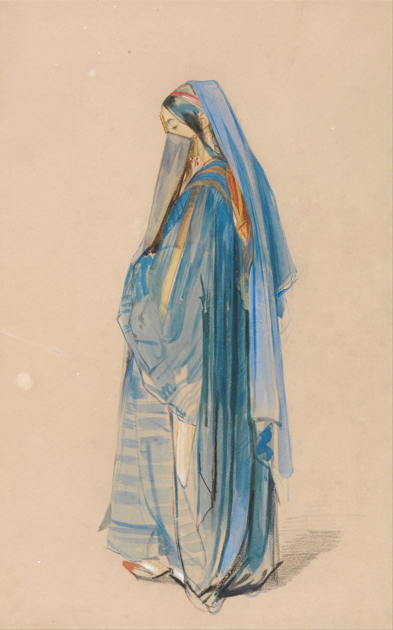 Een Jonge Turkse Vrouw door John Frederick Lewis