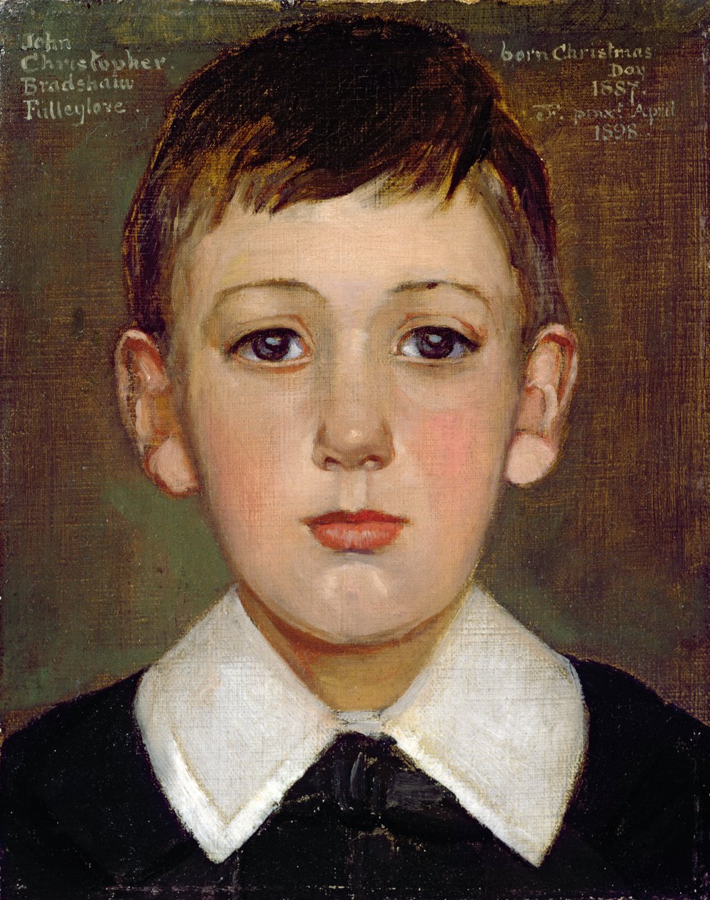 Portret van een jongen door John Fulleylove