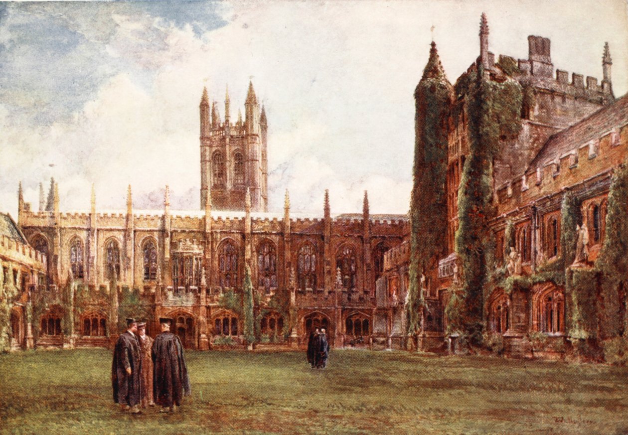 De kloosters, Magdalen College door John Fulleylove