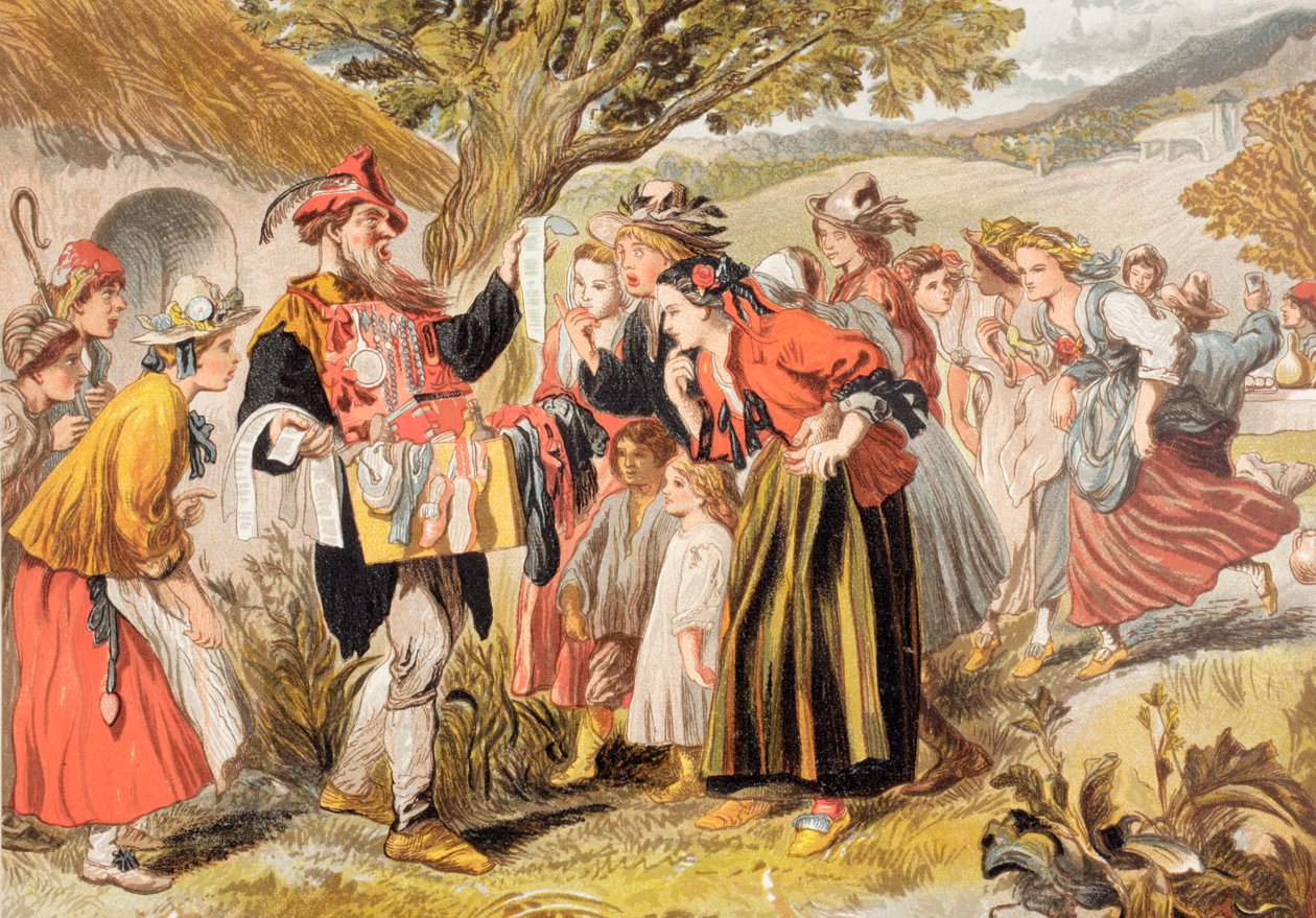 Autolycus zingt in The Winter