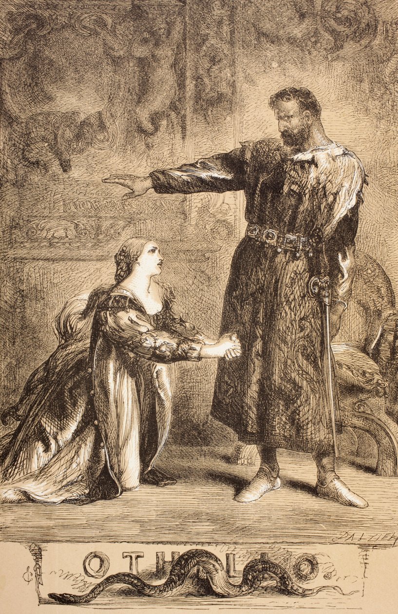 Othello, 1890 door John Gilbert
