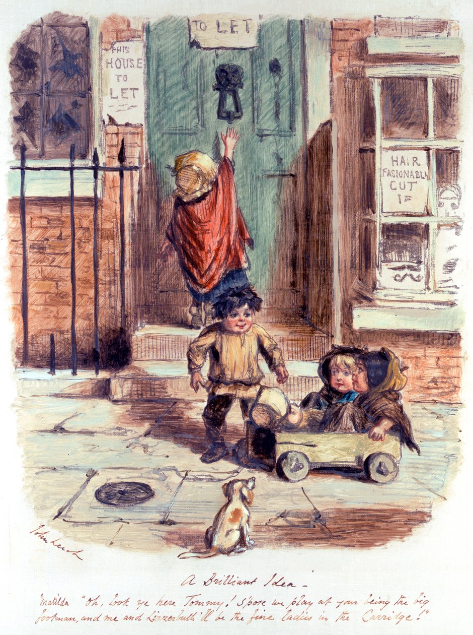 Een Briljant Idee door John Leech