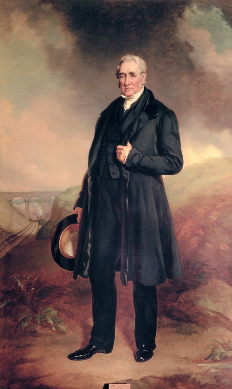 George Stephenson door John Lucas