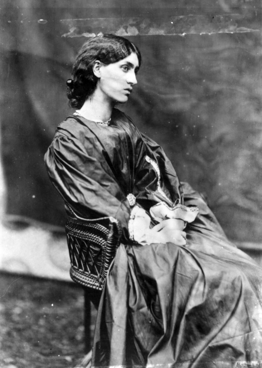 Jane Morris, geposeerd door Dante Gabriel Rossetti, 1865 door John R. Parsons