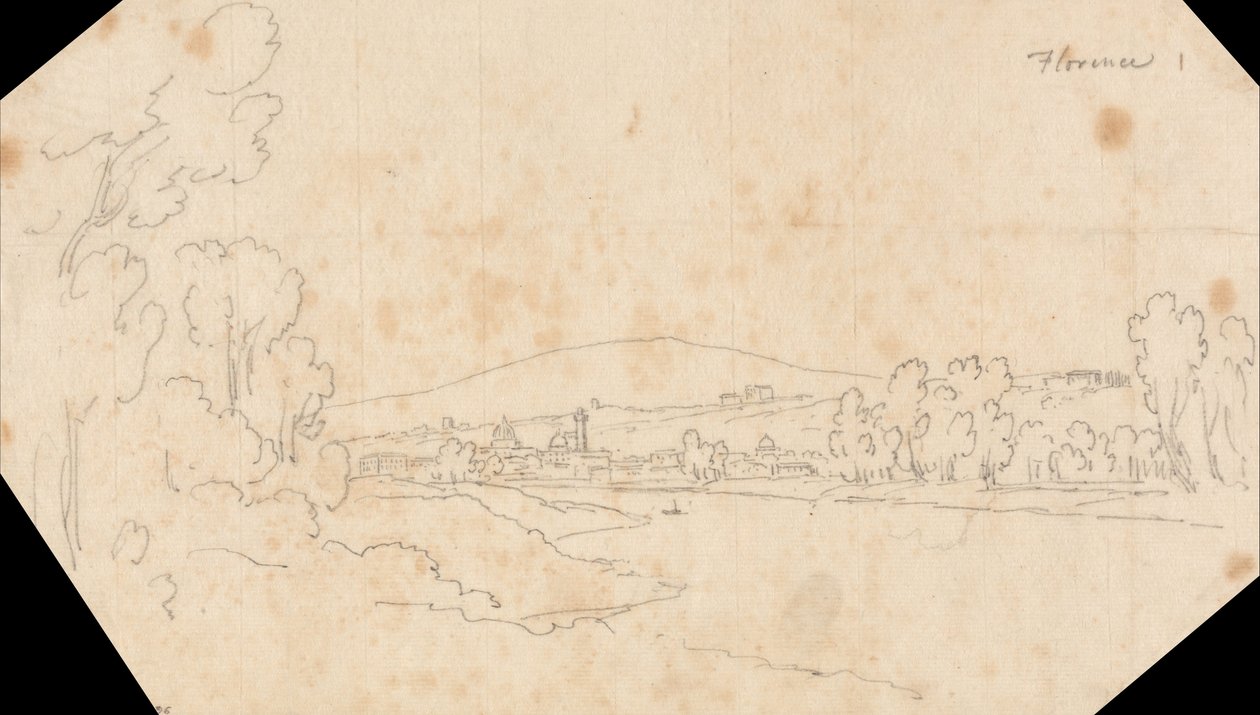Florence door John Robert Cozens