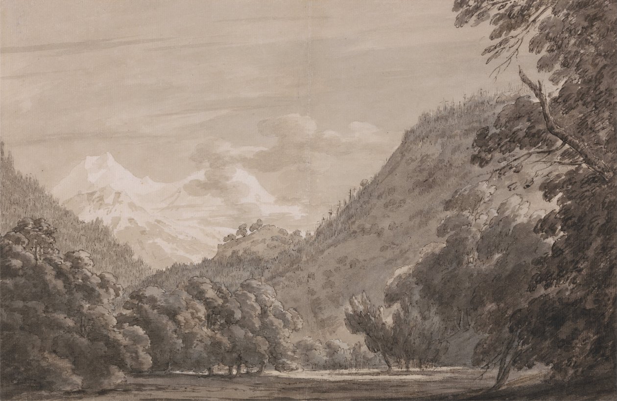 Interlaken door John Robert Cozens