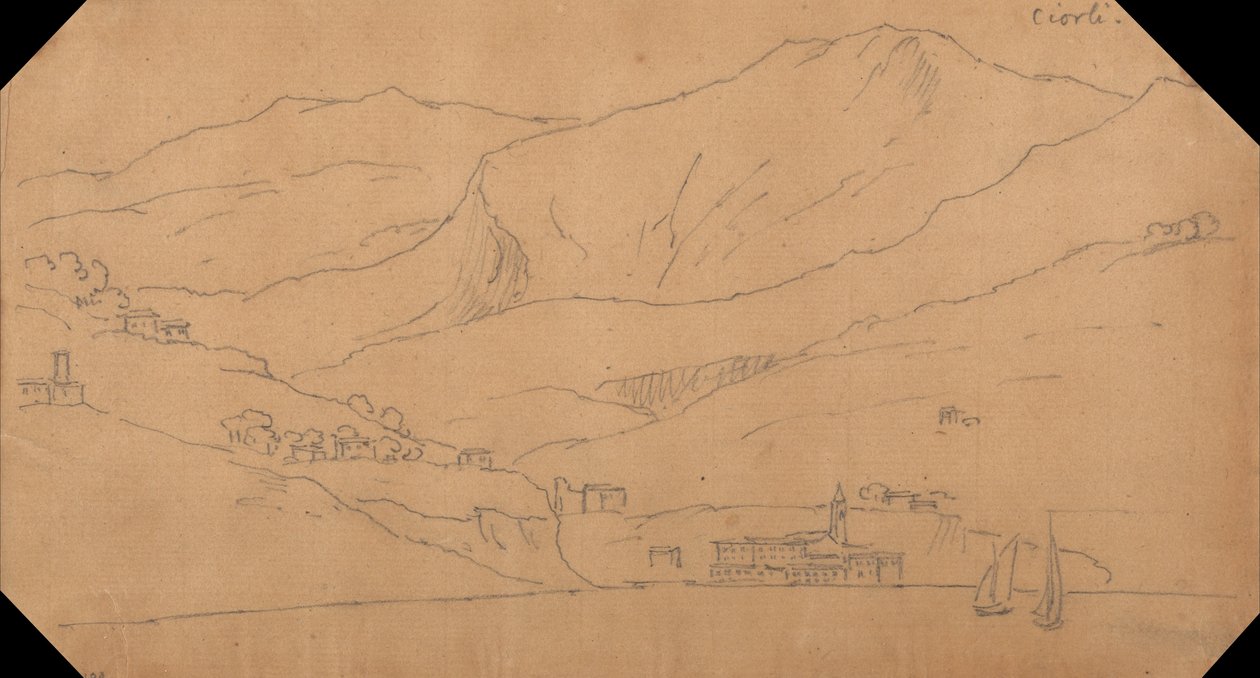 Sirolo door John Robert Cozens