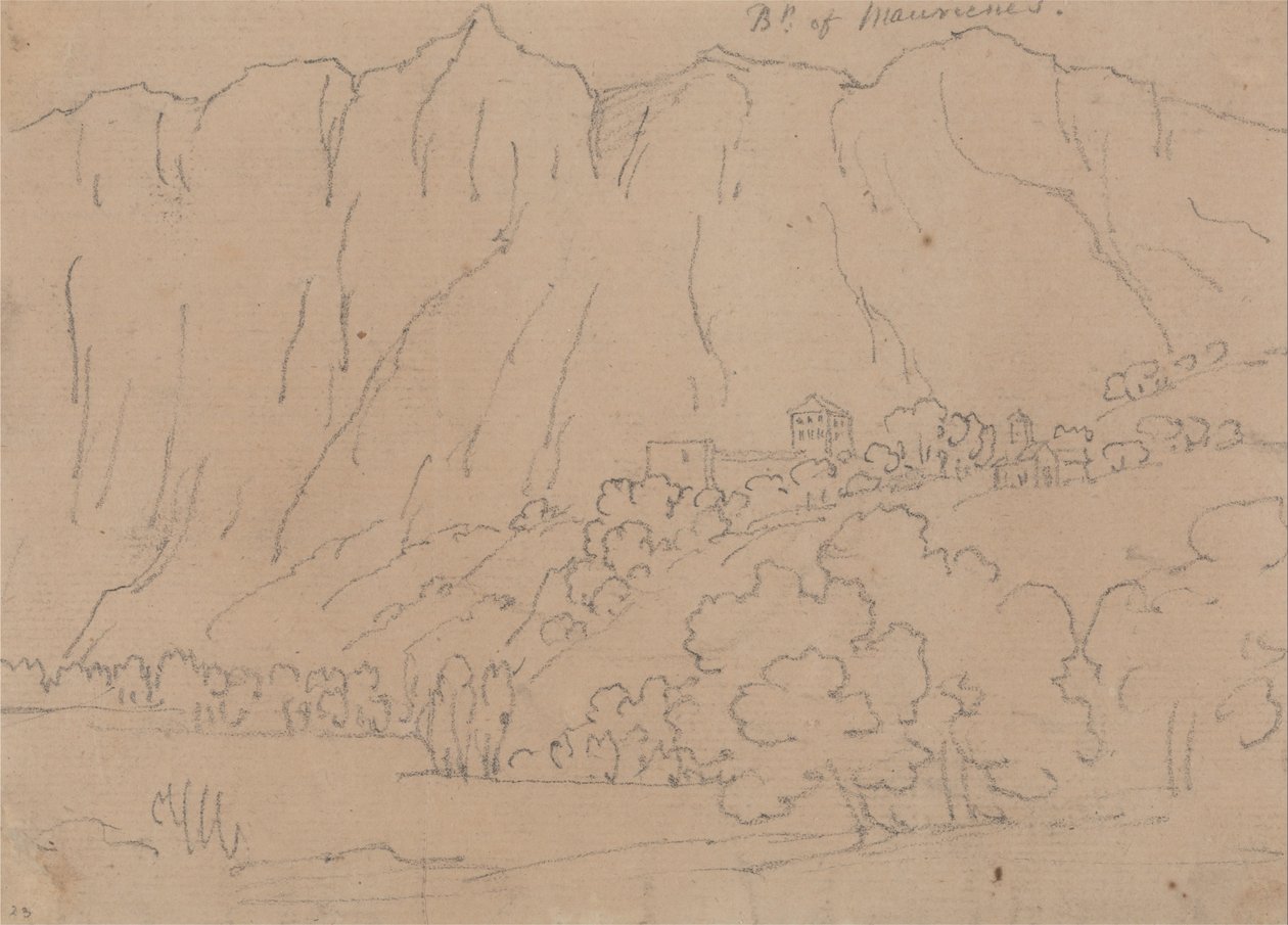 De Mauriennes door John Robert Cozens