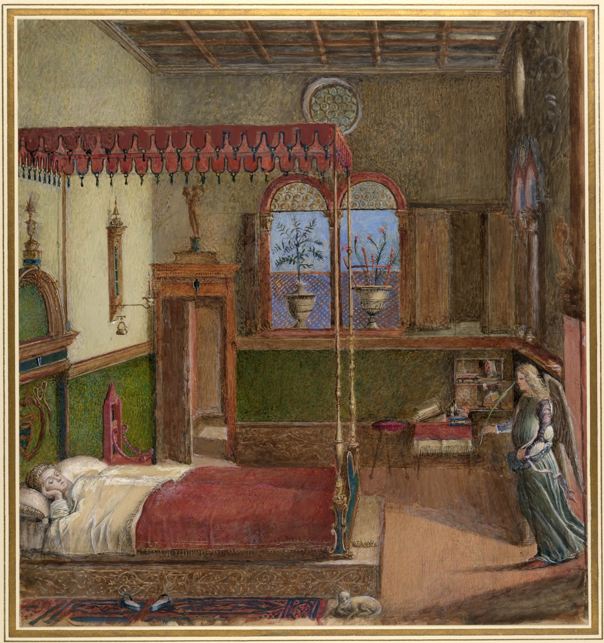 De droom van St. Ursula, 19e eeuw door John Ruskin