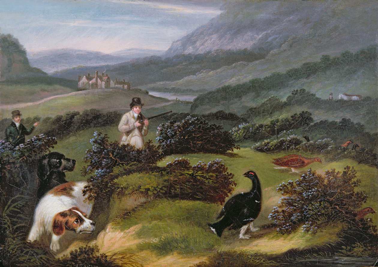 Jacht door John Samuel Raven