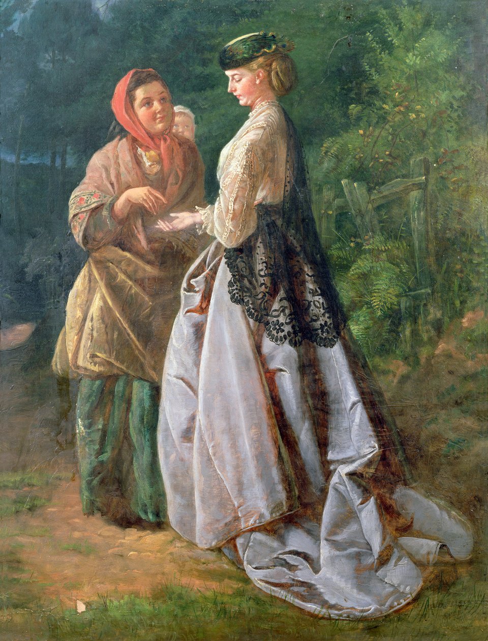 Danet en de Rondtrekkende Waarzegger, 1859 door John Scott Cavell