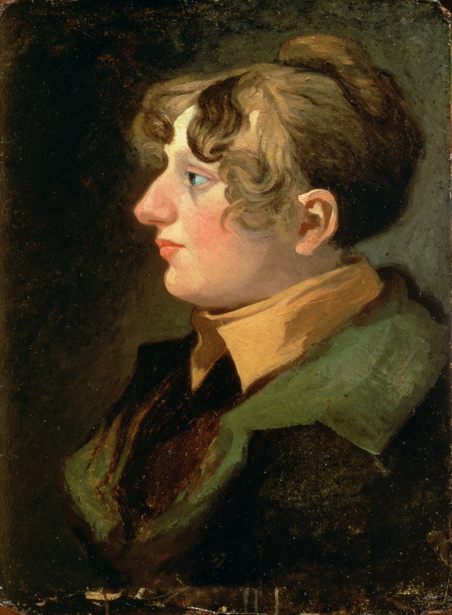 Portret van Mevrouw John Sell Cotman door John Sell Cotman