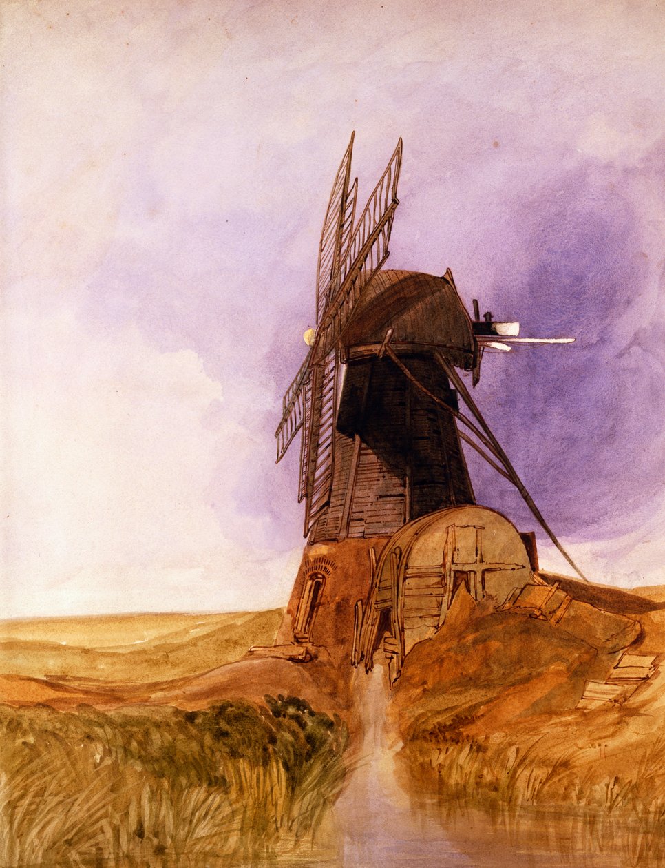 De Molen door John Sell Cotman