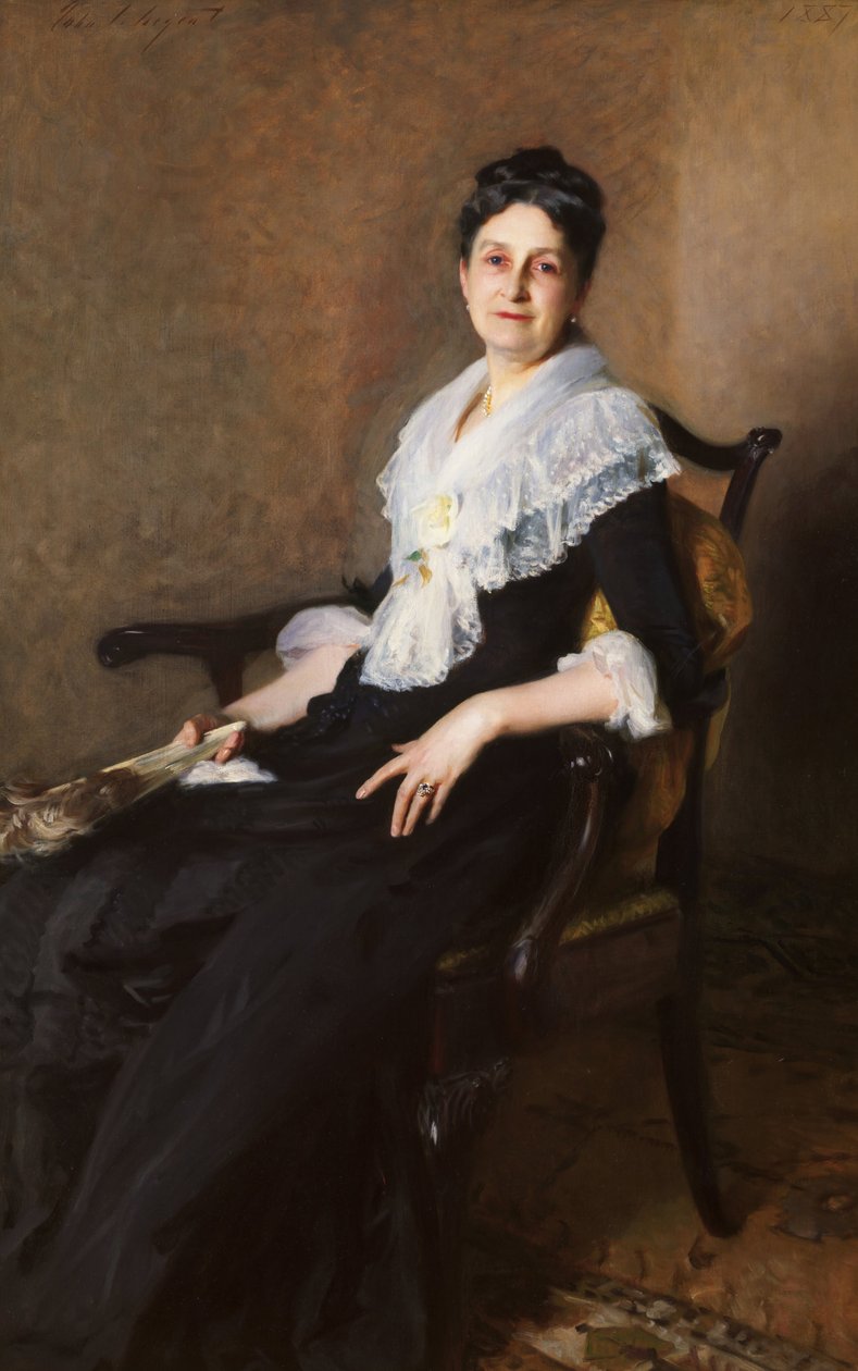 Elizabeth Allen Marquand door John Singer Sargent