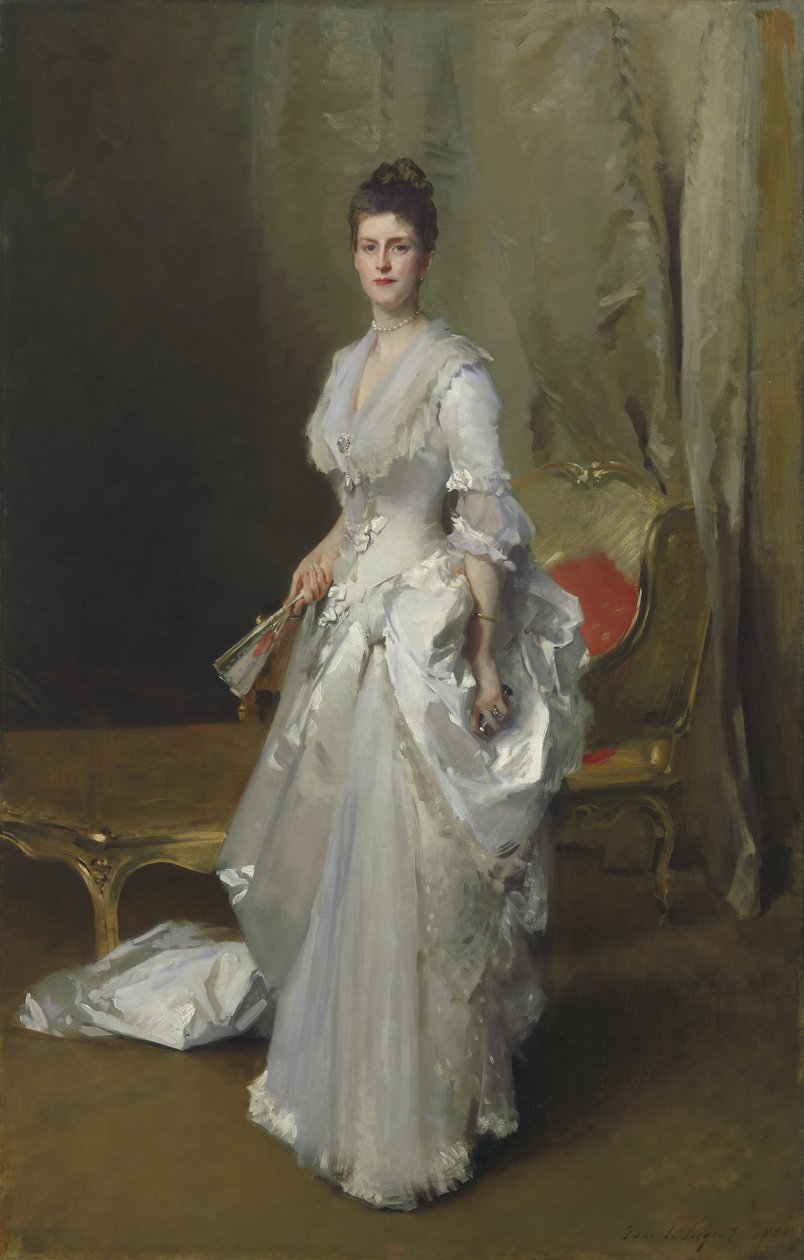Margaret Stuyvesant Rutherfurd White, 1883 door John Singer Sargent