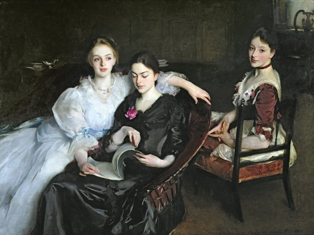 De Misses Vickers, 1884 door John Singer Sargent