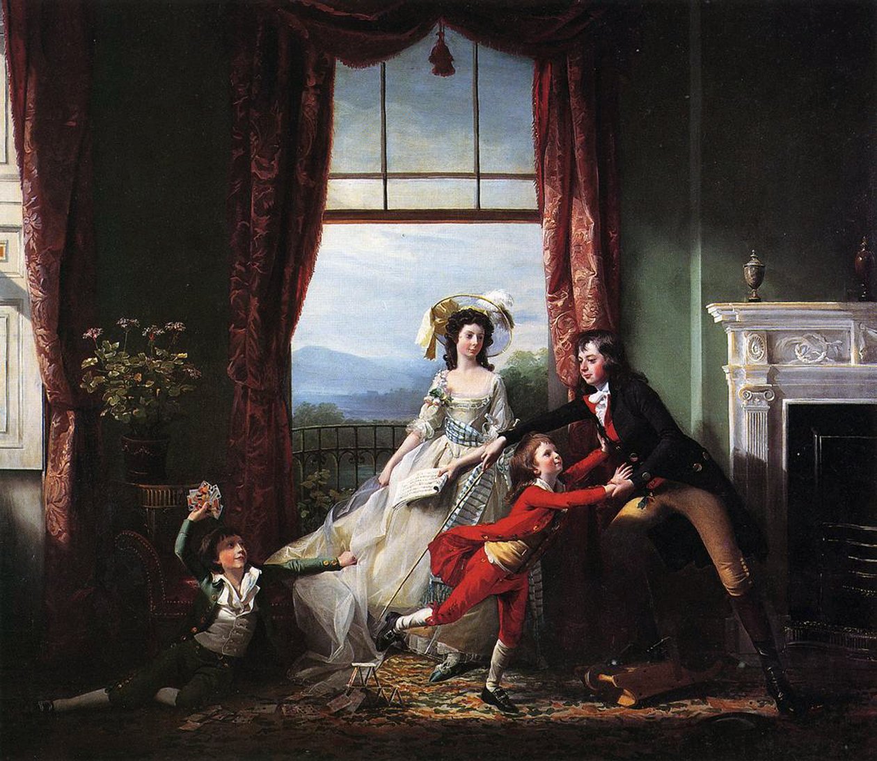 De familie Stillwell, 1786 door John Singleton Copley