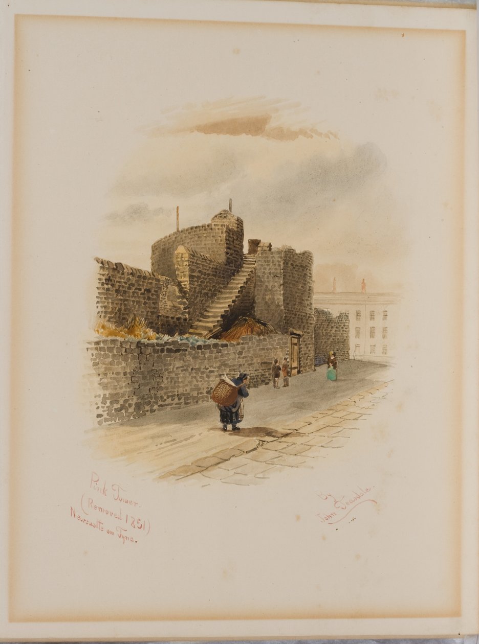 Roze toren, Newcastle upon Tyne door John Teasdale