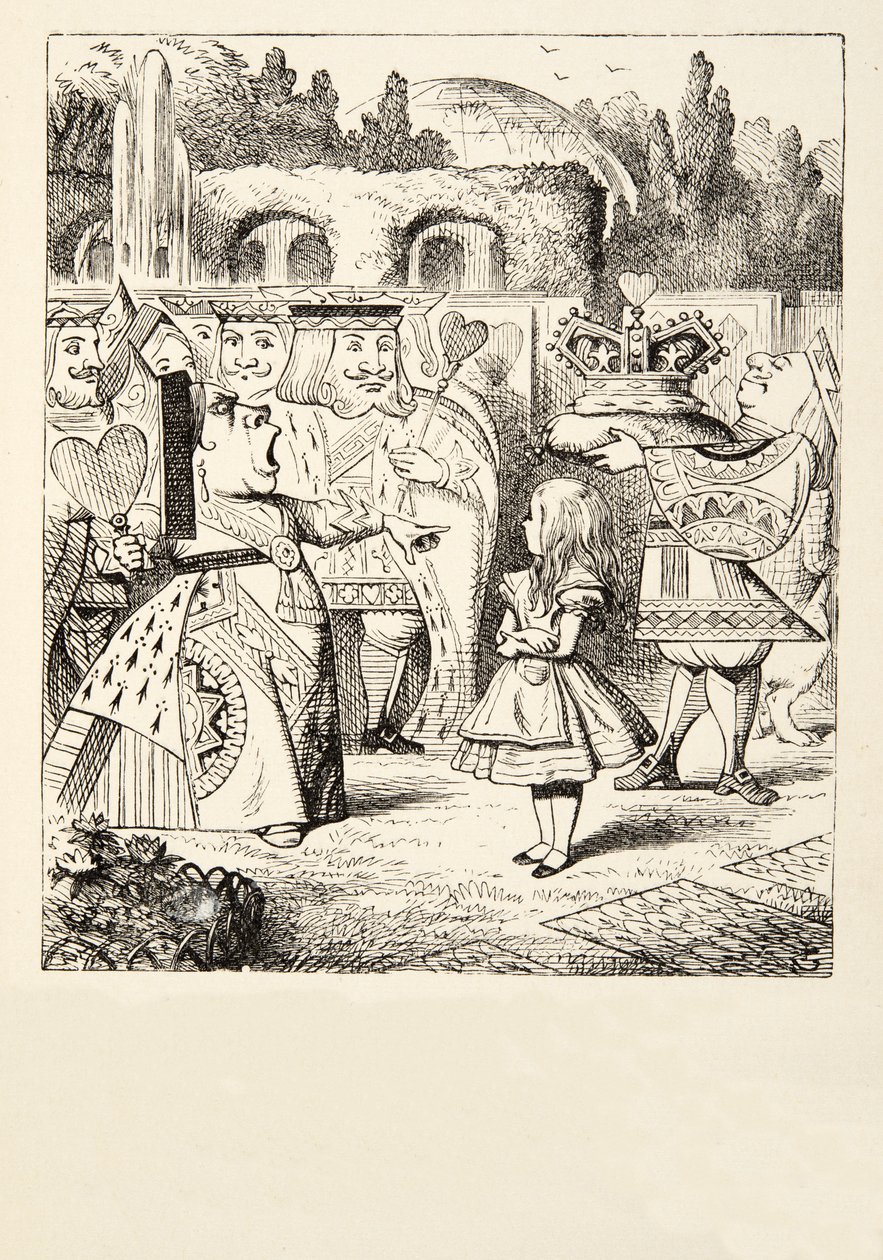 Haar hoofd eraf, uit Alice