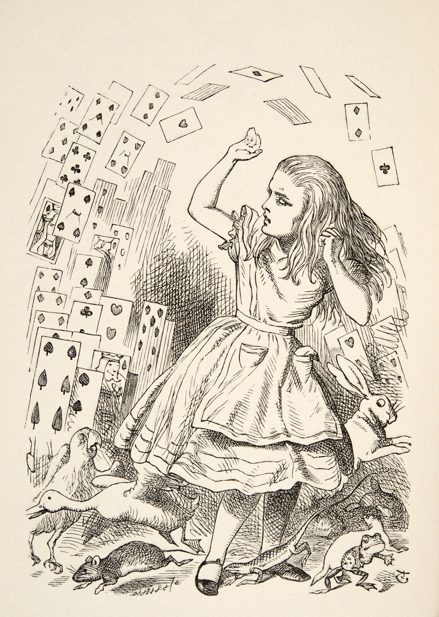 De Regen van Kaarten, uit Alice