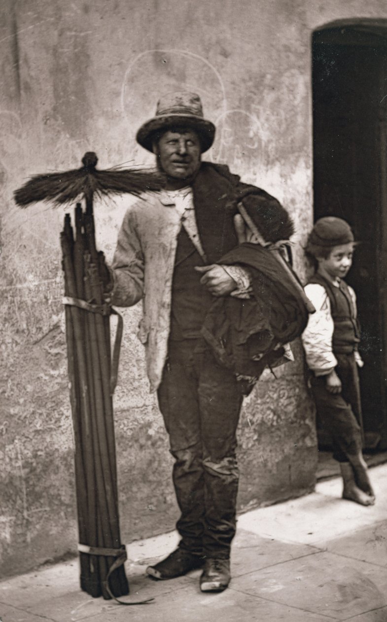 De Temperance Sweep, 1876-77 door John Thomson