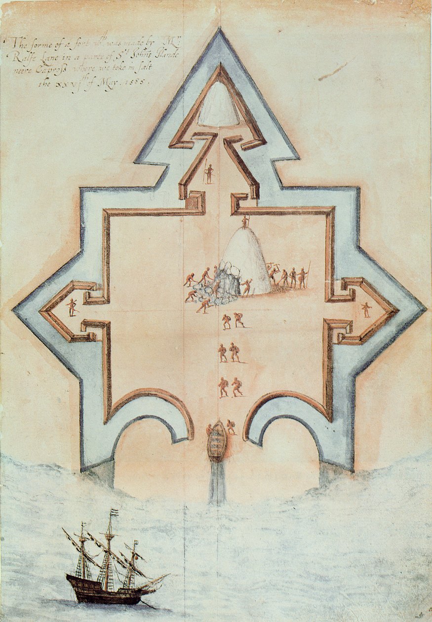 Loopgraven, Puerto Rico door John White
