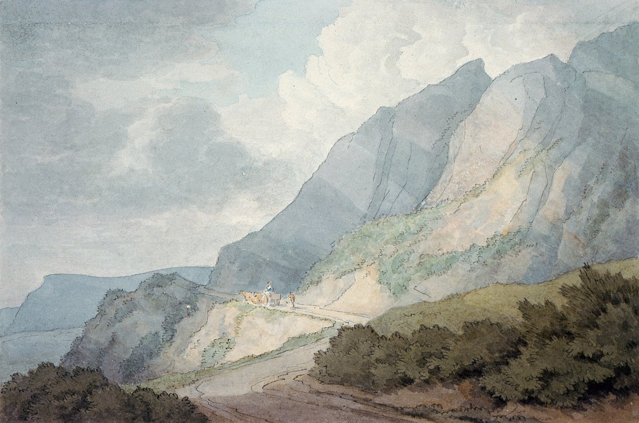 Tussen Lyme Regis en Charmouth door John White Abbott