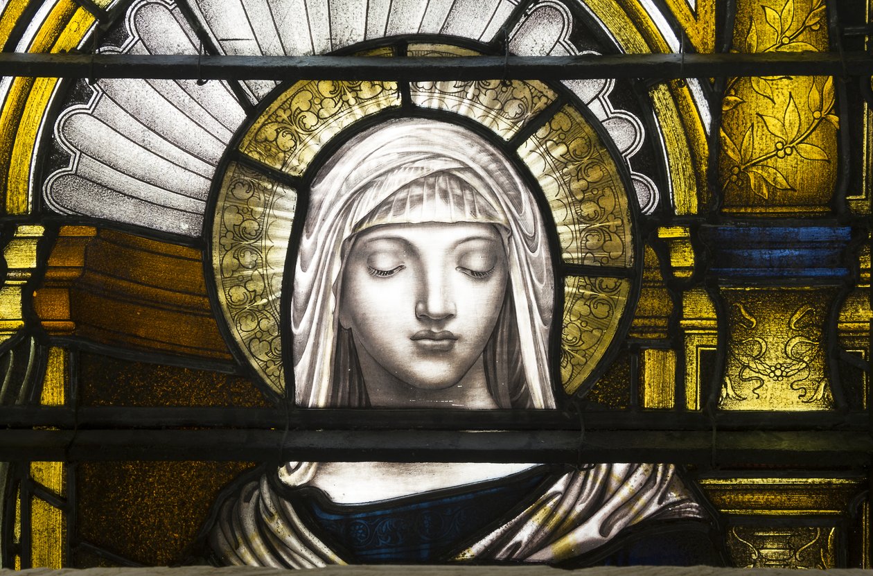 Sint Catharina, 1885 door John William Brown
