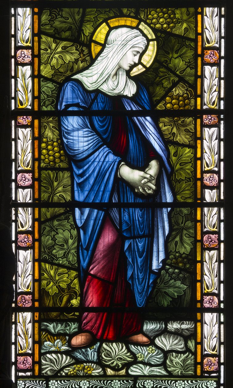 De Maagd Maria door John William Brown