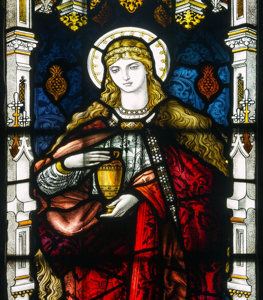 Totnes, Sint Maria, Foreacre & Watson, John William Brown, Maria door John William Brown