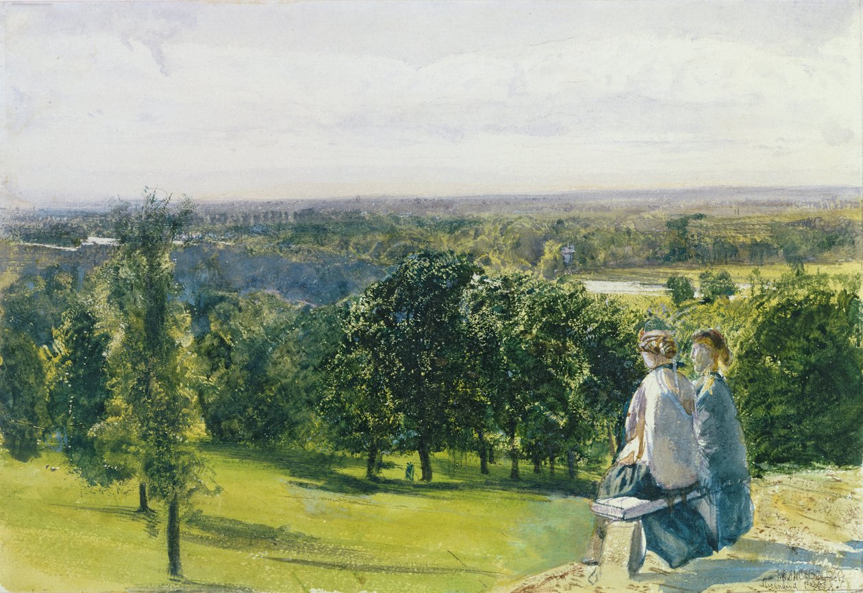 In Richmond Park door John William Inchbold