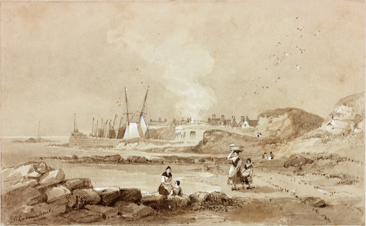 North Sunderland, Northumberland door John Wilson Carmichael