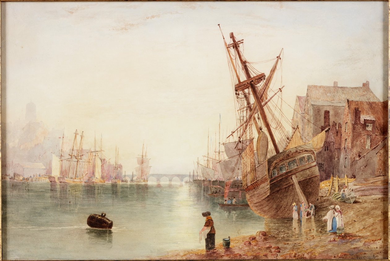 De Tyne 1828 door John Wilson Carmichael