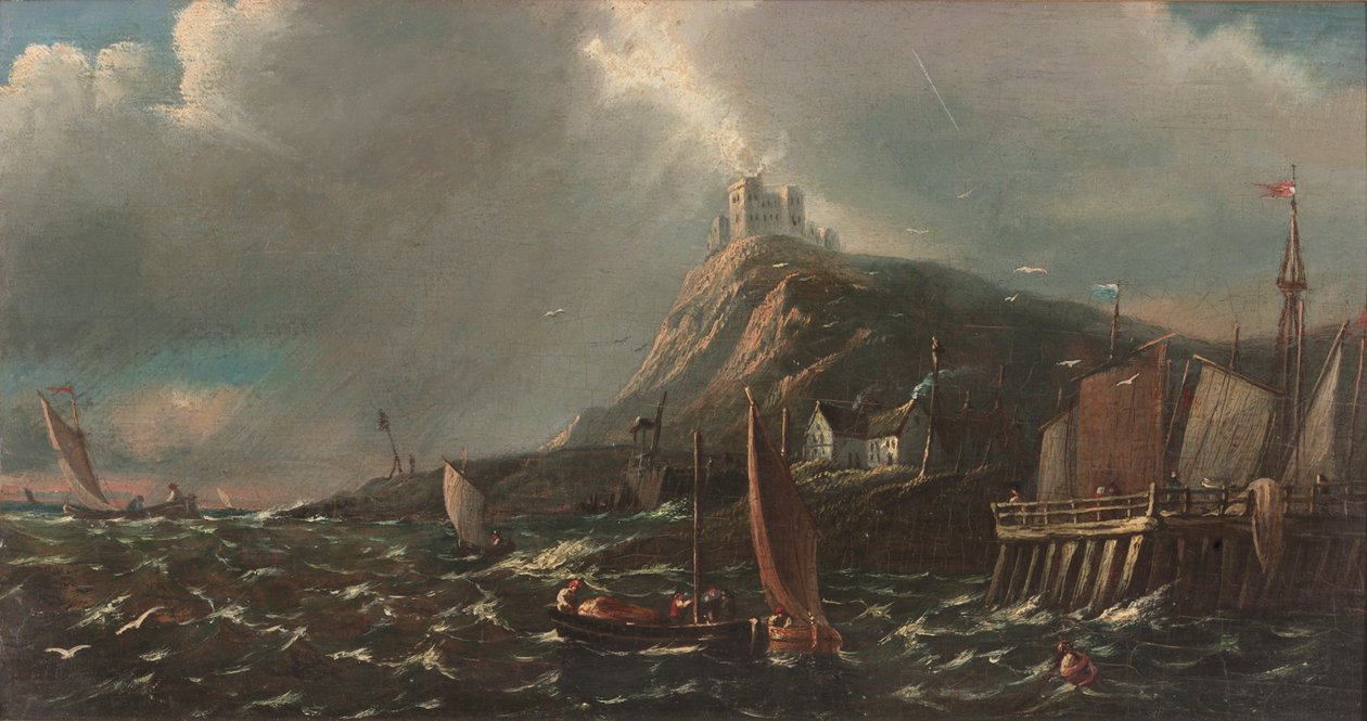 Tantallon Kasteel, East Lothian door John Wilson Ewbank