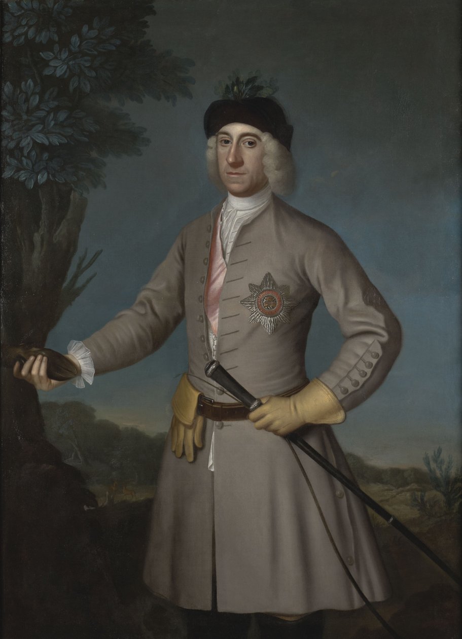 Portret van John Campbell, 3e graaf van Breadalbane en Holland (1696-1782) door John Wootton