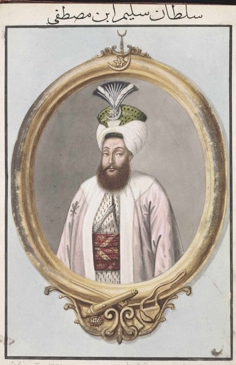 Selim III Sultan, uit 