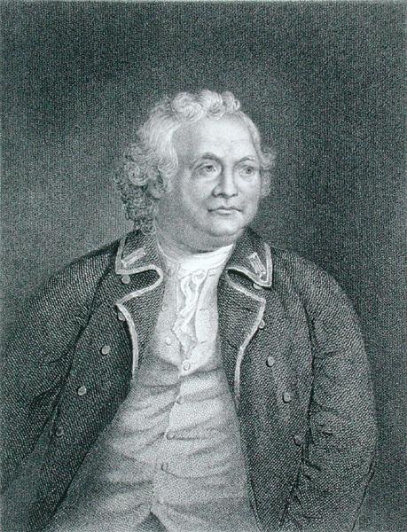 Generaal-majoor Israel Putnam (1718-90) gegraveerd door W. Humphreys door John (after) Trumbull