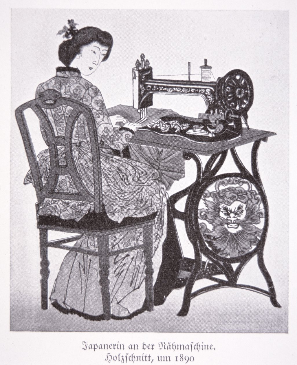 Japanse naaimachine door Walter Charles Mills