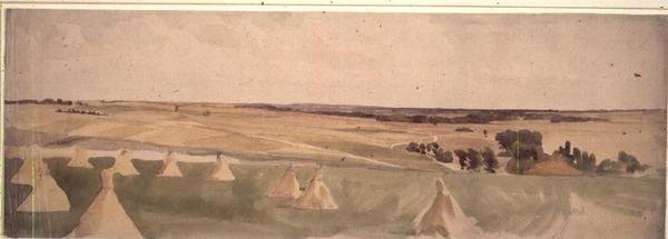 Slagveld van Crecy, 26 augustus 1346 door John Absolon