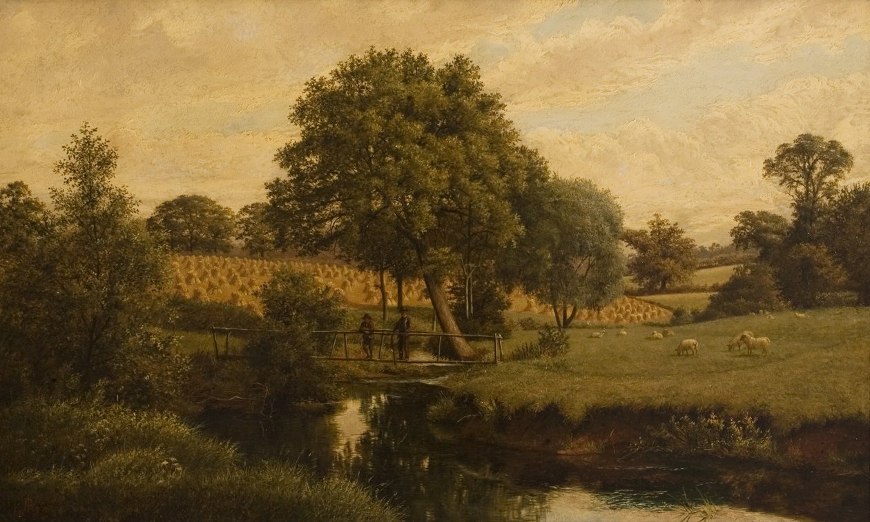 Finham Brook bij Coventry door John Anderson