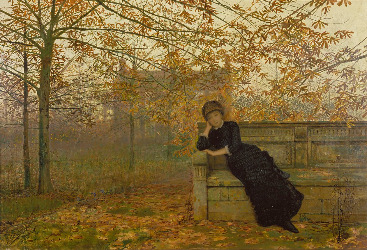 Herfst Spijt, 1882 door John Atkinson Grimshaw