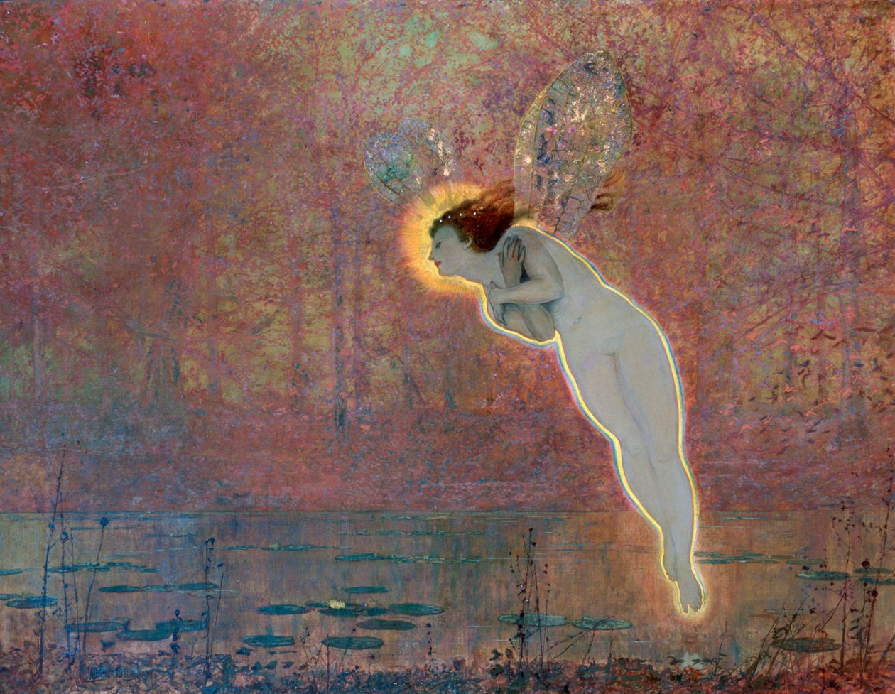 Iris, ca. 1860-1893 door John Atkinson Grimshaw