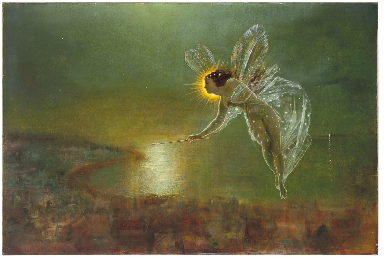 Geest van de nacht, 1879 door John Atkinson Grimshaw