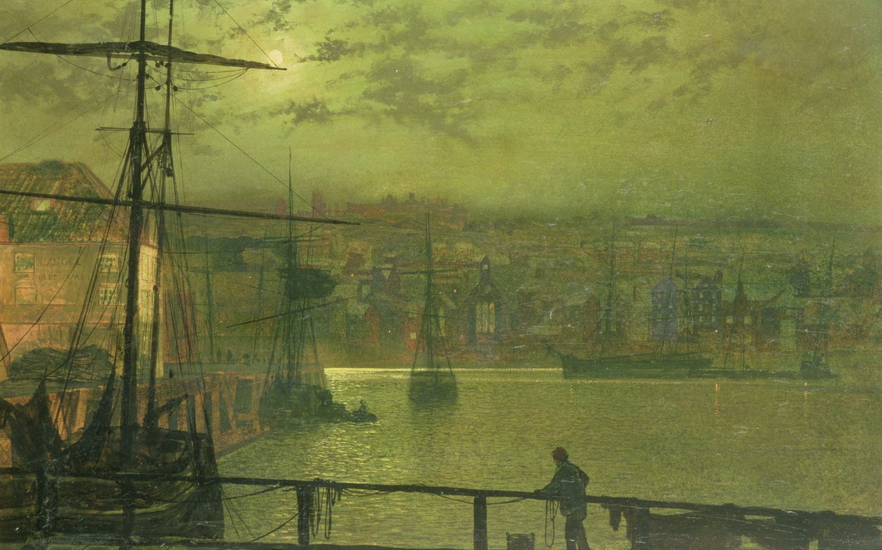Onbekend Beeld door John Atkinson Grimshaw