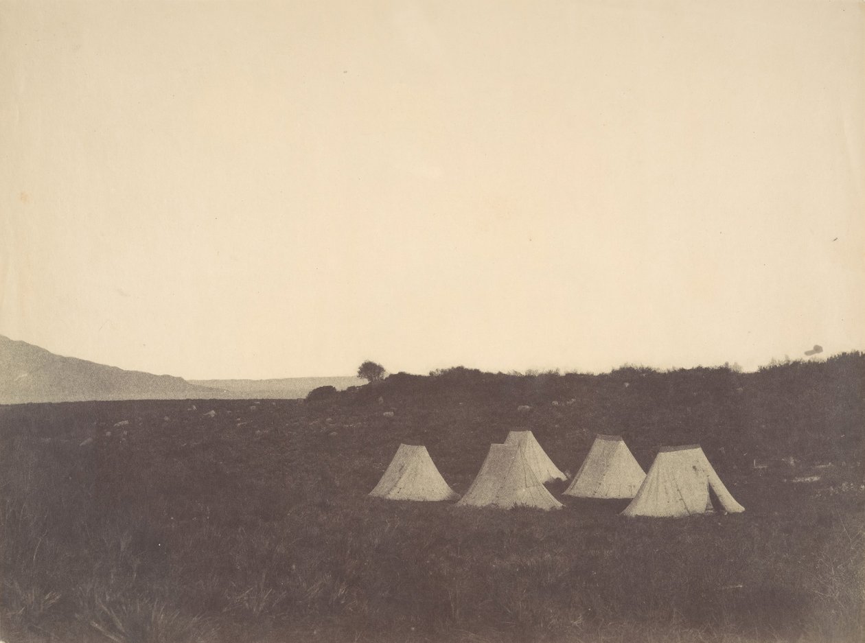 Tenten, Algerije, 1856 door John Beasley Greene