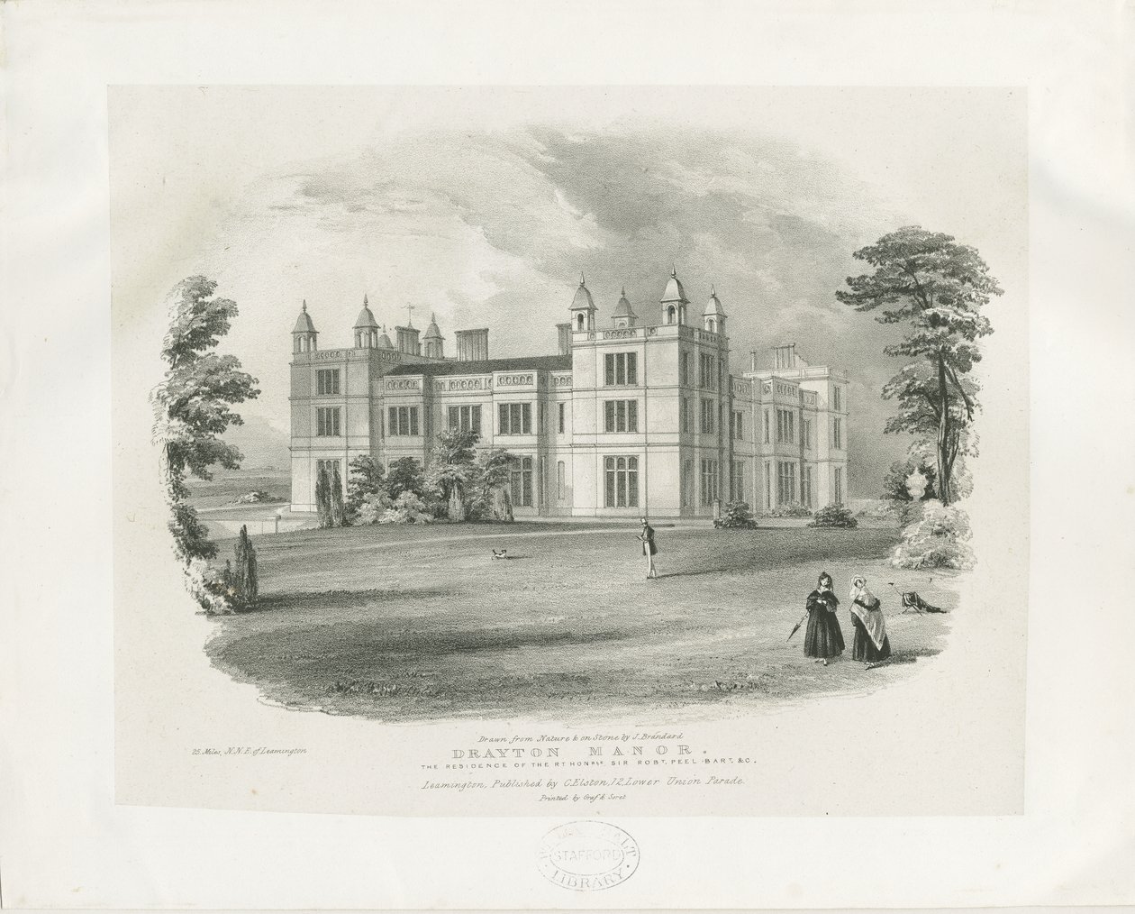 Drayton Bassett - "Drayton Manor" door John Brandard