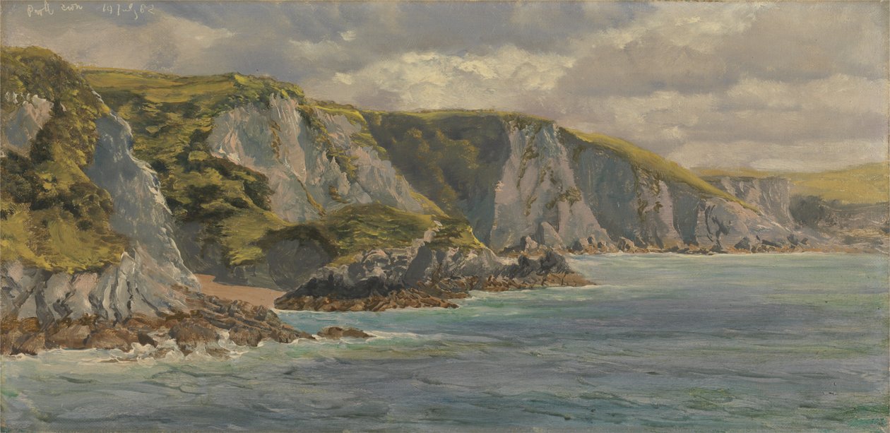 Aan de kust van Wales door John Brett