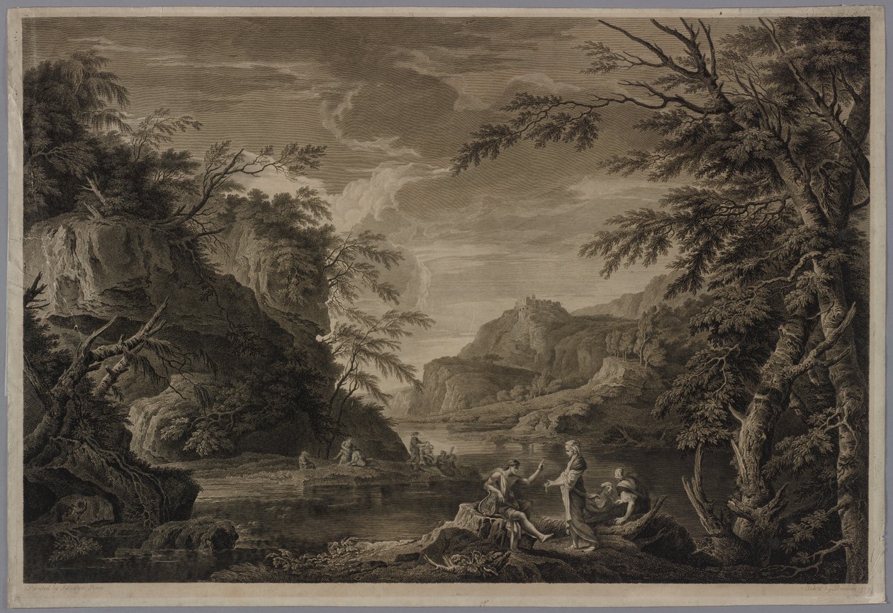 Apollo en de Sibylle, 1779 door John Browne