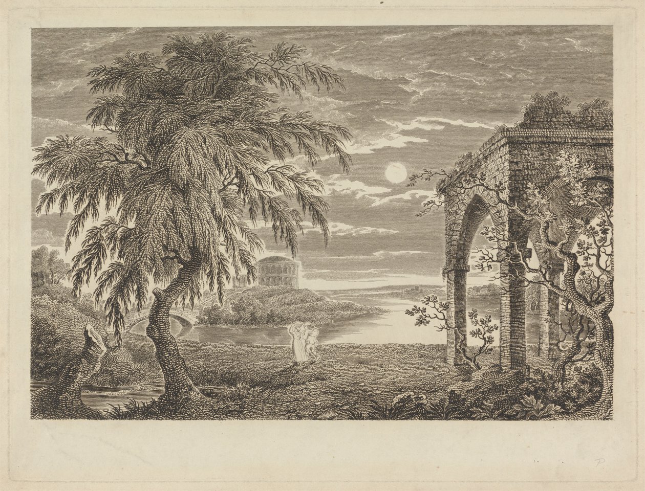 Maanlicht door John Browne